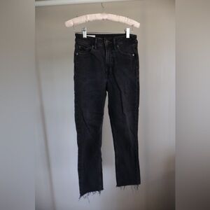 GAP Vintage Slim High Rise Black Jeans Women’s Size 25/0 Petite